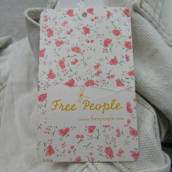 Free People Splendor In The Grass Tie Denim Skirt - Picture 8 of 10